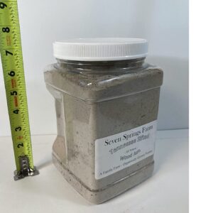 Seven Springs Farm - Tennessee Sifted Wood Ash - All Natural Ashes from Organically Grown Hardwood Timber (2 Pound, 1)