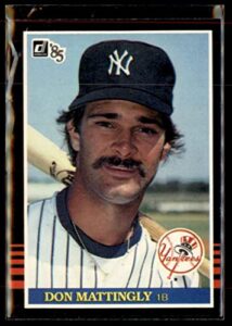 1985 donruss #295 don mattingly