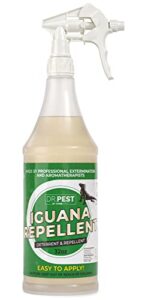 vinevida iguana repellent for outdoors indoors (32 fl oz) natural instant action spray, pleasant scent, safe for kids and pets