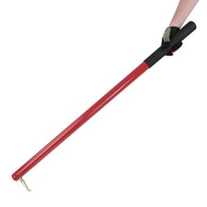 Felled Hookaroon Tool - 48in Log Roller Lifter with Aluminum Handle for Moving Firewood or Pulling Slabs Off The Sawmill