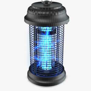 wvv bug zapper, 4100v electric mosquito zappers killer, waterproof insect fly trap,electronic light bulb lamp for outdoor and indoor