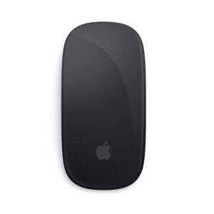 Apple Magic Mouse: Wireless, Bluetooth, Rechargeable. Works with Mac or iPad; Multi-Touch Surface - Black