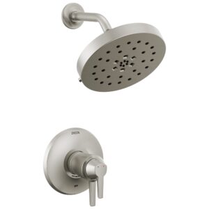 delta faucet t17t271-ss-pr galeon tub/shower, lumicoat stainless