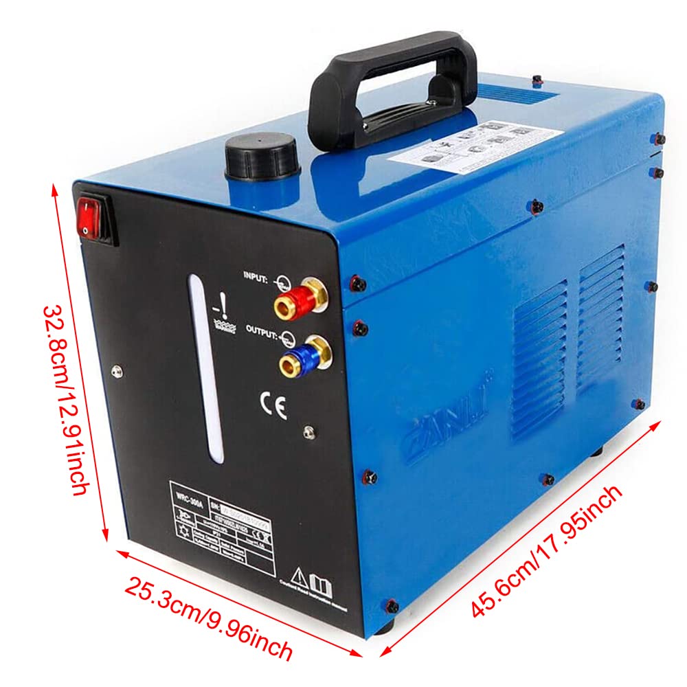 Tig Cooler 10L Tig Water Cooler 110V Water Cooled Tig Torch WRC-300A Single Phase TIG MIG Welder Torch Water Cooling System