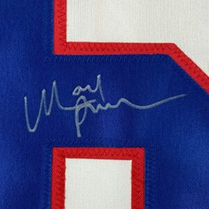 Autographed/Signed Mark Pavelich White Team USA Miracle On Ice 1980 Olympics Hockey Jersey JSA COA