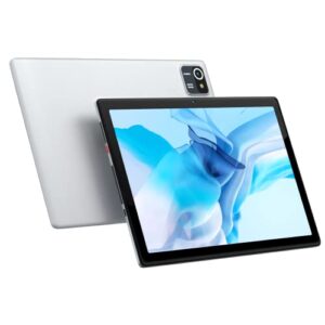 freeski tablet 10.1 inch android 10-2gb ram 32gb rom, 6000mah battery quad core ips hd touchscreen tablets (silver)