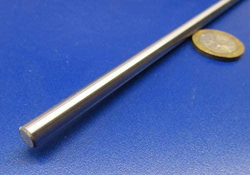 Chrome Plated 1045 Carbon Steel Shaft 1/4" Diameter x 48" Long 1 pcs