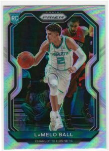 2020 panini prizm lamelo ball silver prizm refractor rookie card