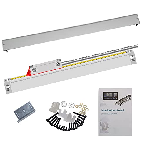 High Accuracy Linear Scale Encoder 5um 270mm (10") Travel Length for Lathe Machine Milling Machine DRO Tools