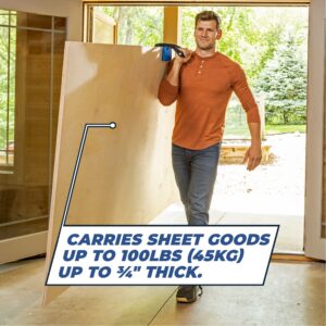 Kreg Panel Carrier - Easily Carry Plywood Boards & Large Panels - Ergonomic Grip - Woodworking Tools & Accessories