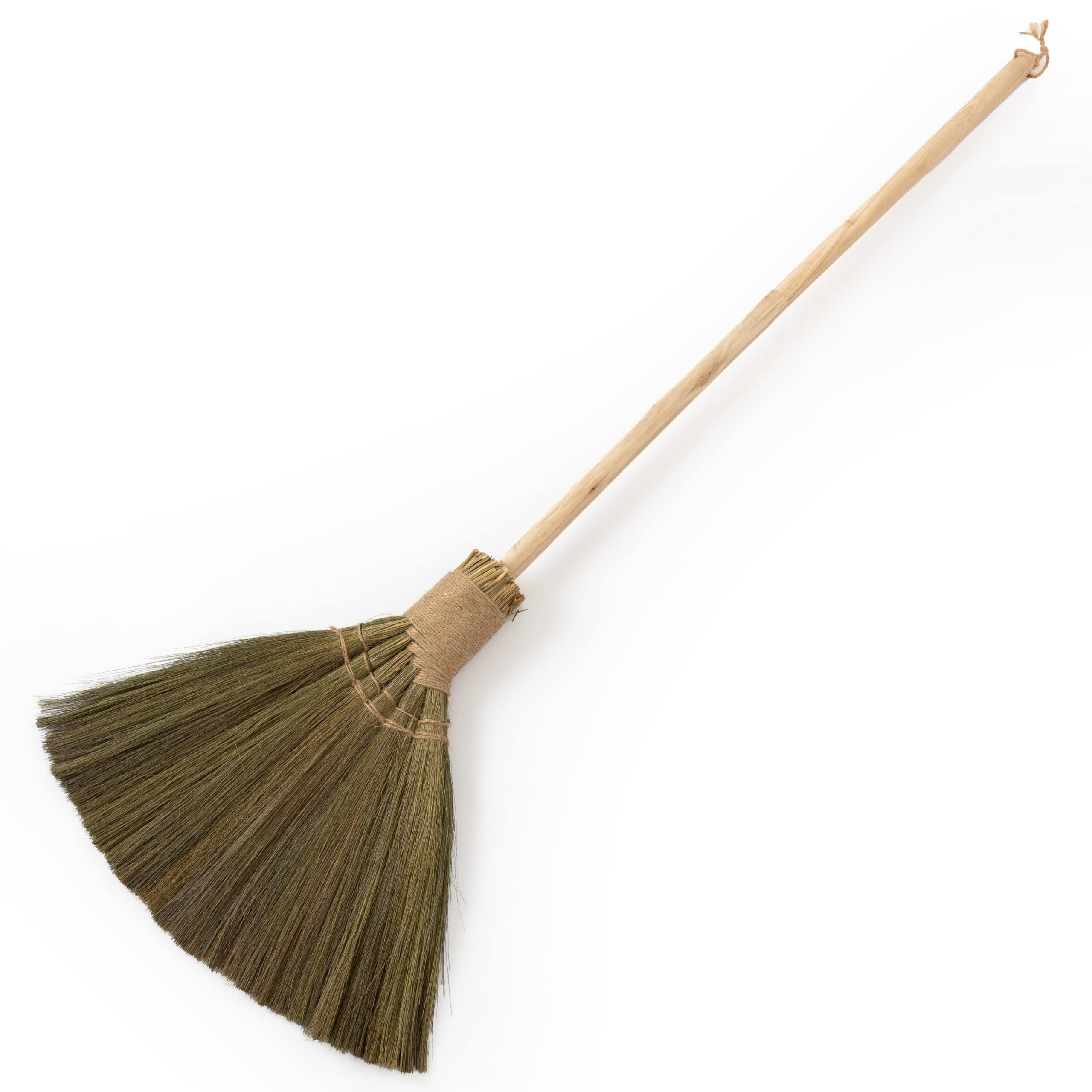 TTS For Home Handmade Whisk Sweeping Broom - Vietnamese Straw Soft Broom - Broom Decorative