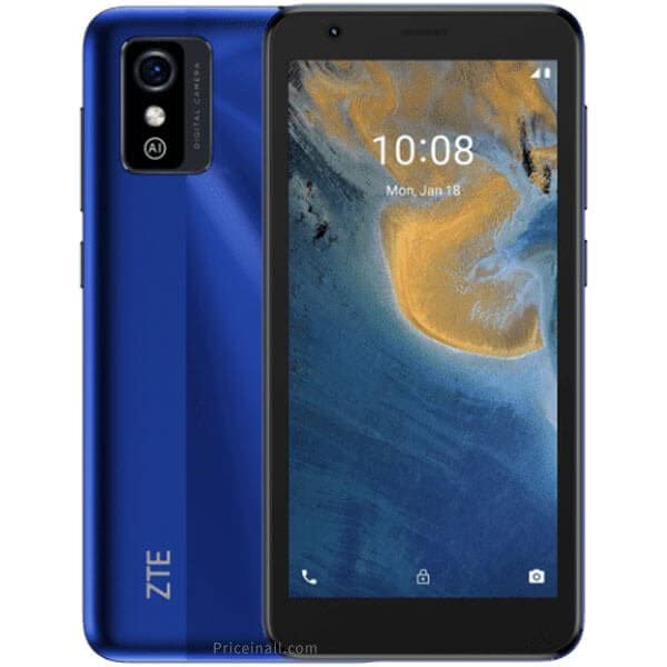 ZTE Blade L9 2021 (32GB, 1GB) 5" 2000mAh, Dual SIM 3G GSM Factory Unlocked, Quad-Core Android 11, Smartphone (GSM Version, Not CDMA) Latin International Version No Warranty (Blue)