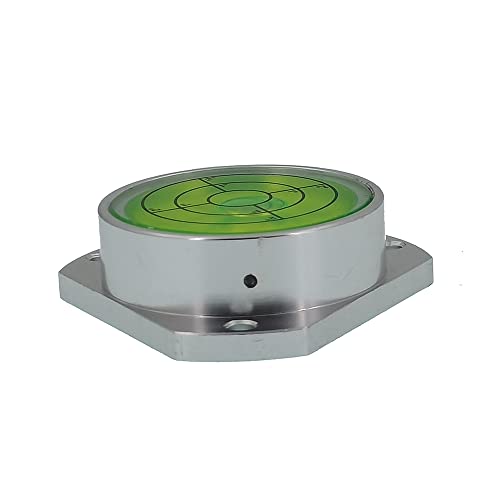 XMLEI Triangle plate high precision universal level bubble small household level leveler level with mounting hole bubble (green)