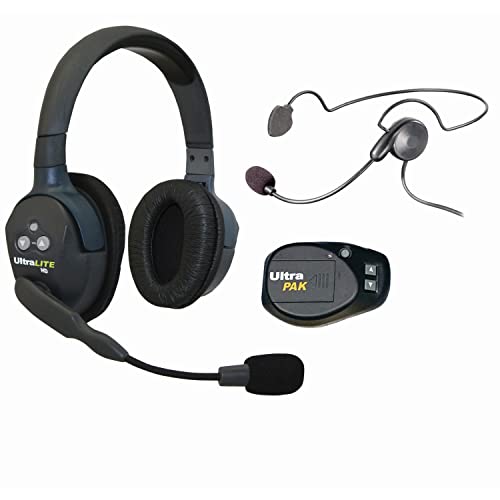 EARTEC DMCYB5 1 Double Main Ultralite and 4 Cyber/UltraPAK Headsets