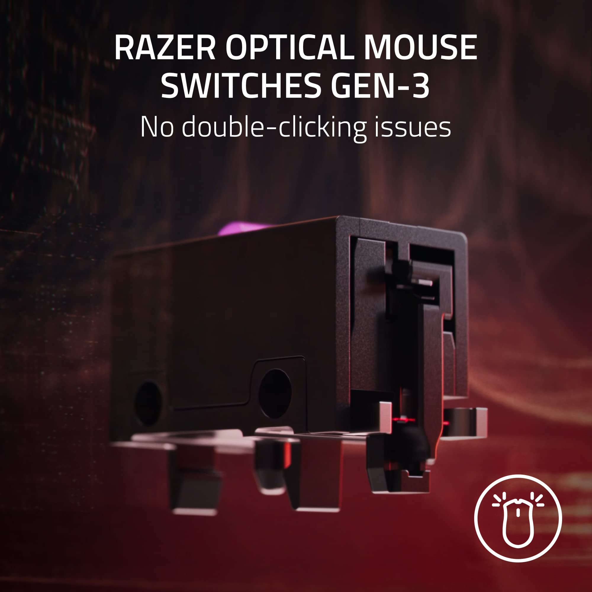 Razer Viper V2 Pro Wireless Gaming Mouse: 58g, 30K DPI Optical Sensor, 90 Hour Battery, USB-C - Black