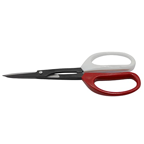 8" Bonsai Cutter Pruning Shear tool used for Gardening, Arranging Flowers, Trimming Plants, Branches, Stainless Steel Red White Handles