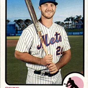 2022 Topps Heritage #54 Pete Alonso New York Mets NM-MT MLB Baseball