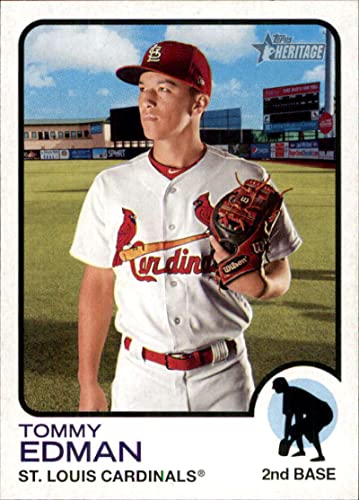 2022 Topps Heritage #143 Tommy Edman St. Louis Cardinals NM-MT MLB Baseball