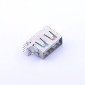 10 pcs af10.0 side insert short external straight inner o-type feet boundless iron shell pbt white glue usb connector plug-in type-a 906-561a1014d10200