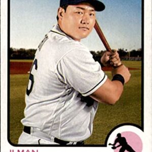 2022 Topps Heritage #393 Ji-Man Choi Tampa Bay Rays NM-MT MLB Baseball