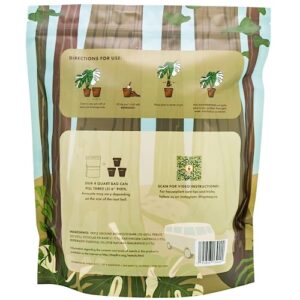 IvyMay Redwoods Potting Soil ― Organic Potting Mix for Indoor House Plants & Aroids, Ready to Use Potting Soil Indoor Plants with Perlite, Earthworm Castings, Essential Oils ― 4 qt