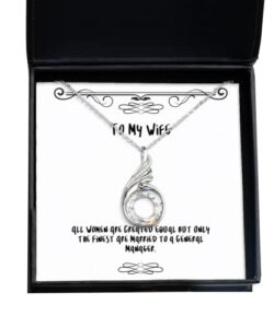 fancy wife, all women are created equal but only the finest are married to a general, wife rising phoenix necklace from husband