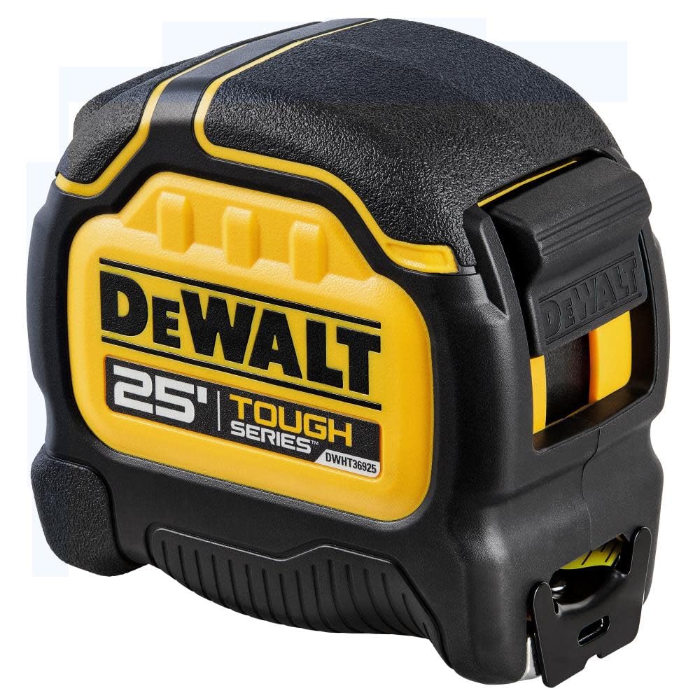 DEWALT TAPE MEASRE BLK/YLW 25FT