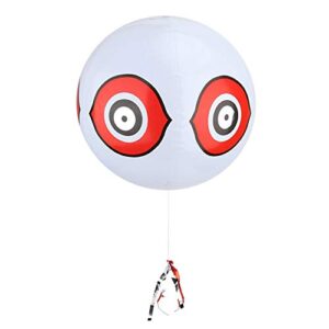 fdit bird predator eyes,terror-eyes inflatable bird scare balloon bird repelling predator eye balloon bird repelling balloon(white)