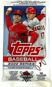 2022 topps series 1 baseball fat pack (set of 3)