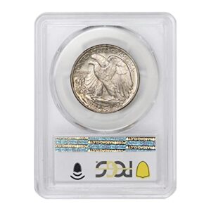 1946 No Mint Mark American Silver Walking Liberty Half Dollar MS-67+ by CoinFolio $0.50 PCGS/CAC MS67+