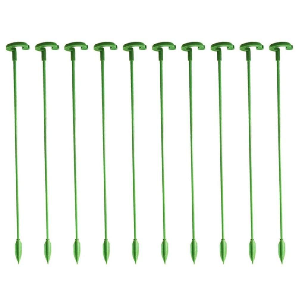 Plants Support Rods 10 Pcs Garden Bonsai Bracket Stake Single Stem Shrub Holder for Indoor Outdoo Garden Flower Potted Support Rod support rod for plants