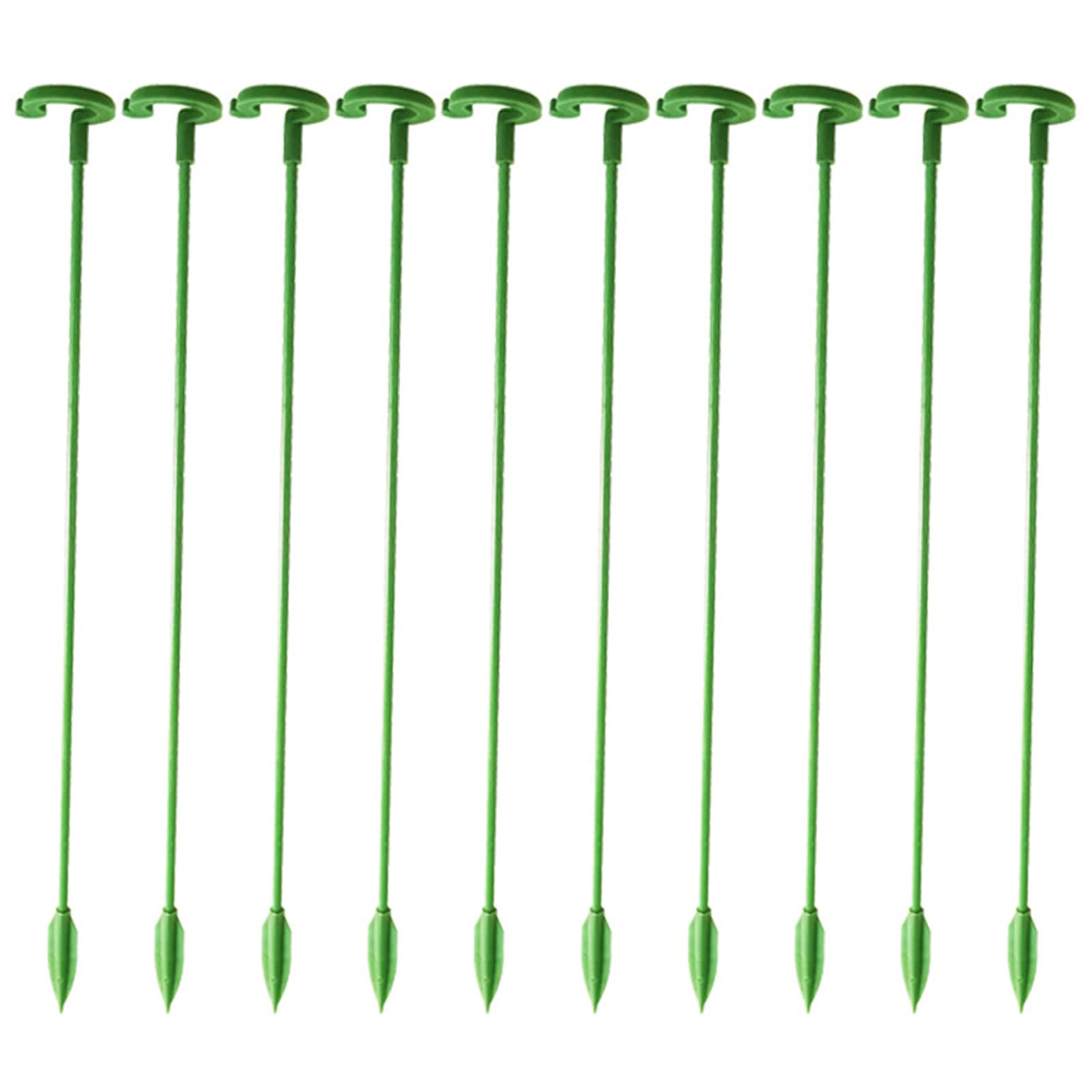 Plants Support Rods 10 Pcs Garden Bonsai Bracket Stake Single Stem Shrub Holder for Indoor Outdoo Garden Flower Potted Support Rod support rod for plants