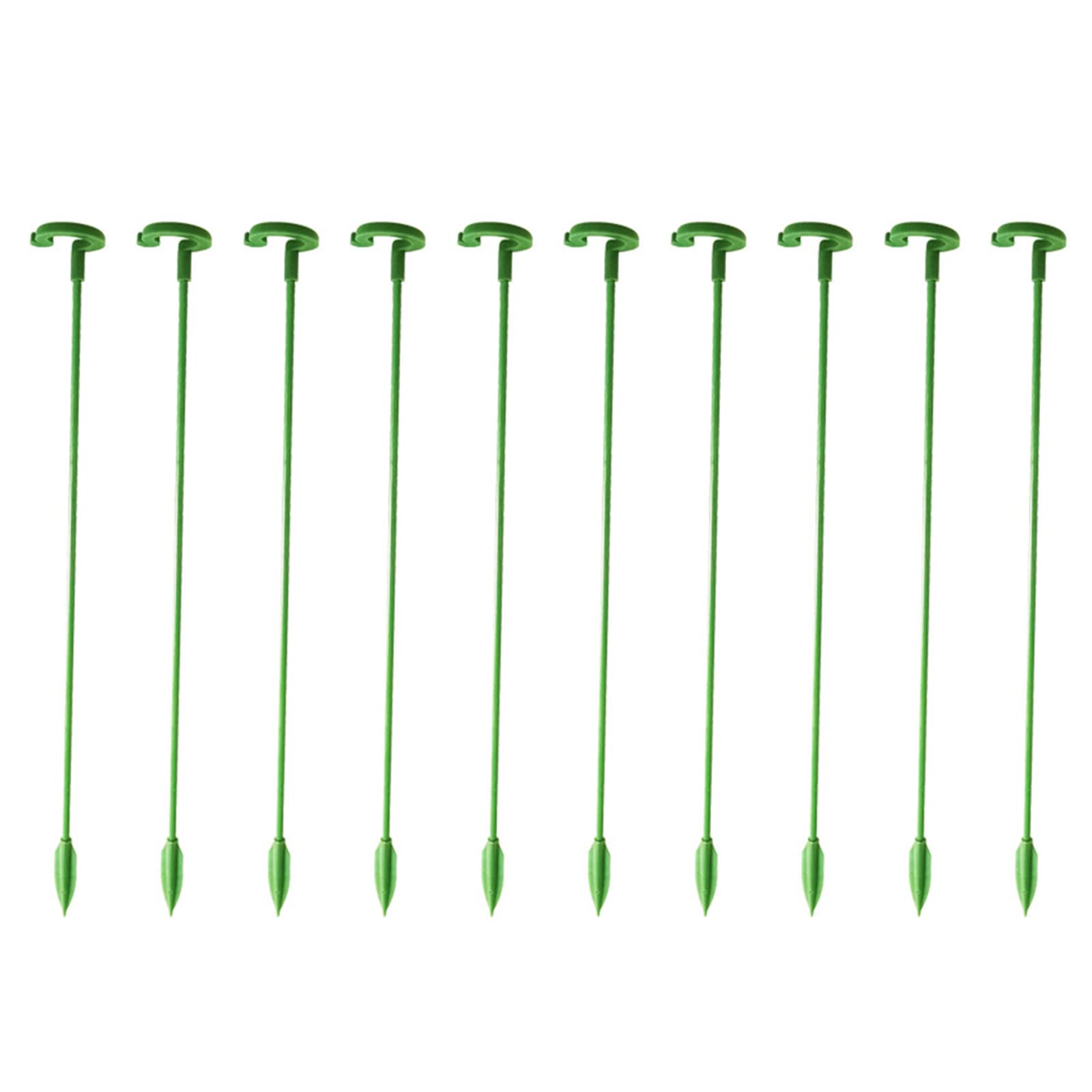 Plants Support Rods 10 Pcs Garden Bonsai Bracket Stake Single Stem Shrub Holder for Indoor Outdoo Garden Flower Potted Support Rod support rod for plants