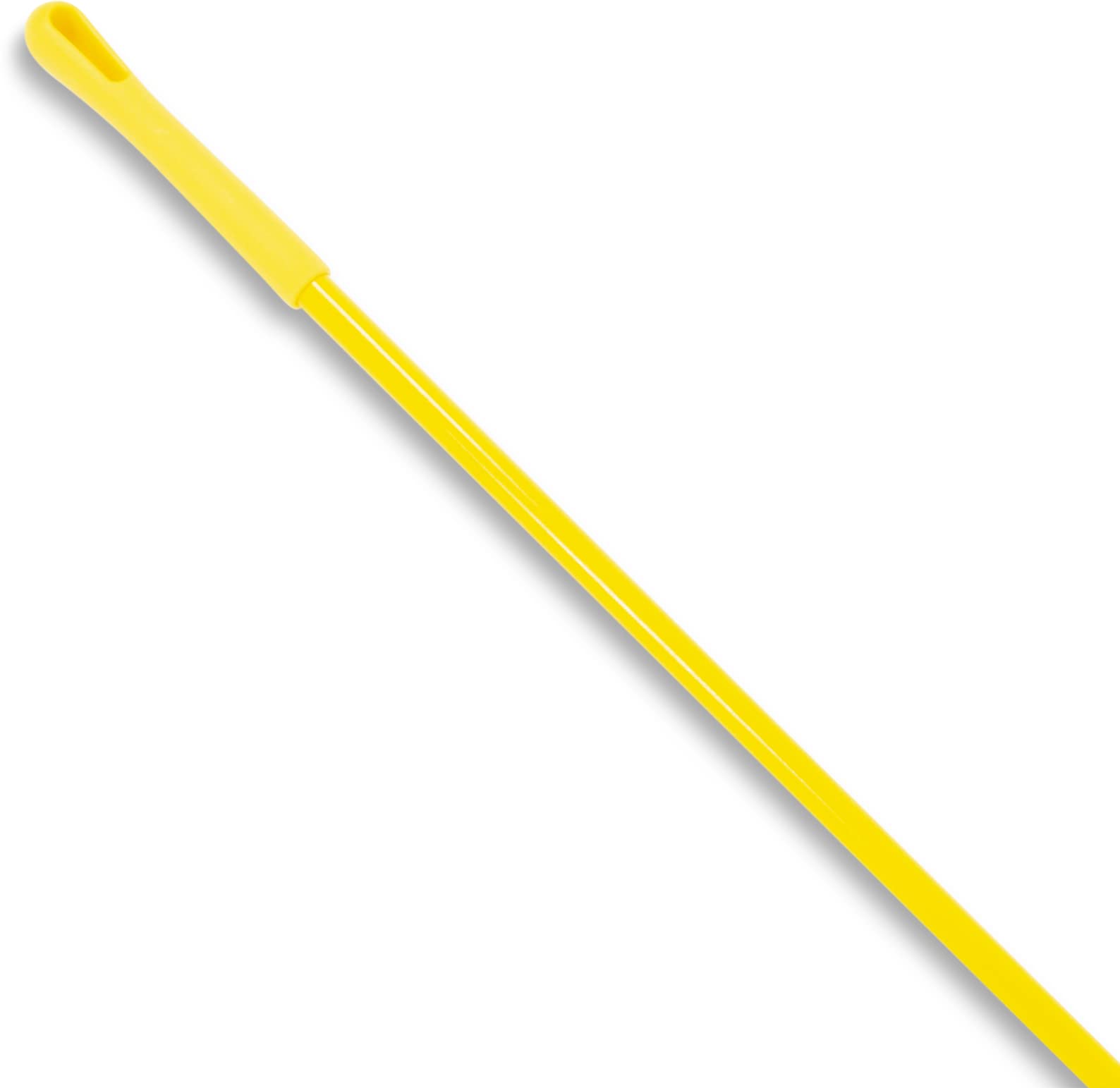 SPARTA Fiberglass Broomstick Replacement Broom Handle with Acme Threaded Tip for Industrial Cleaning Tools, Fiberglass, 60 Inches, Yellow