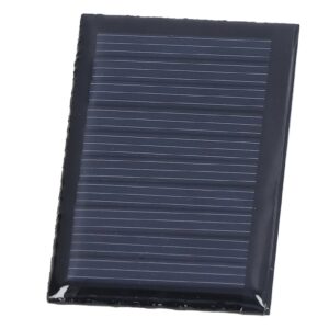 Pokerty9 Small Solar Cells,Solar Panel 300mA 0.15W 5V Weather Resistant Polysilicon for DIY Projects,Pokerty9YKD