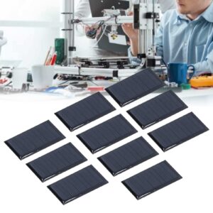 Pokerty9 Small Solar Cells,Solar Panel 300mA 0.15W 5V Weather Resistant Polysilicon for DIY Projects,Pokerty9YKD