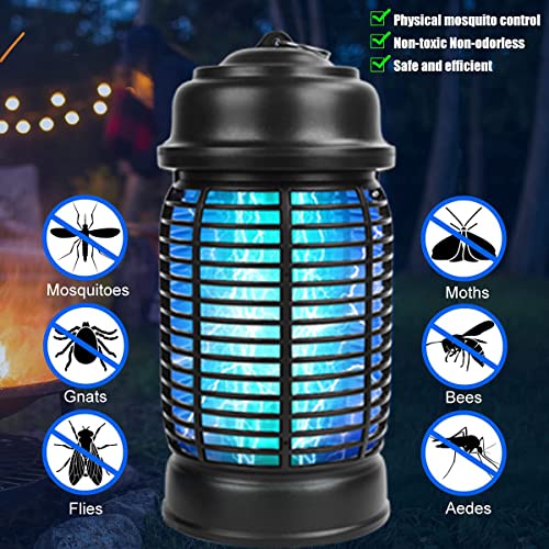 Bug Zapper Outdoor Electric, 20W Mosquito Zapper Outdoor, 4200V Fly Zapper Outdoor and Indoor