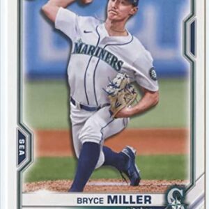 2021 Bowman Draft #BD-64 Bryce Miller RC Rookie Seattle Mariners MLB Baseball Trading Card