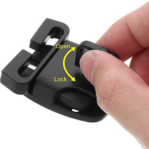 4 Sets Spa Hot Tub Cover Clips Latch Replacement Kit Hot Tub Cover Latches Clip Lock for Cover Straps with Keys and Hardwares Accessories (4 Sets), 50x46mm