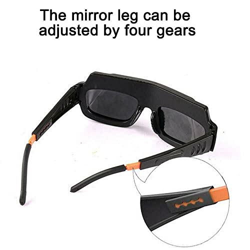 TEAMWILL Welding Goggles Mask Auto Darkening Glasses Resist Ultraviolet Eyes Ray Helmet