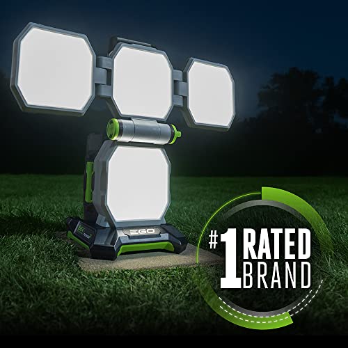 EGO Power+ LT1000 Portable Area Light, 5 Brightness Settings, Up to 10,000 Lumens, Battery and Charger not Included. , Gray