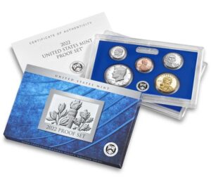 2022 s 10 coin clad proof set in ogp with coa proof