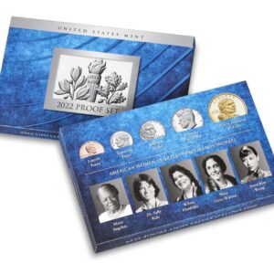 2022 S 10 Coin Clad Proof Set in OGP with CoA Proof