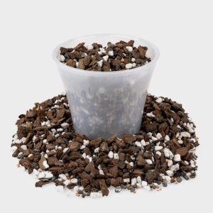 Premium Bonsai Soil All Purpose Fast Draining Mix - Pumice, Lava, Calcined Clay and Pine Bark Potting Pre Mixed Bonsai Plant Soil Mixture by GARDENERA - Made in USA - (1 Quart Bag)