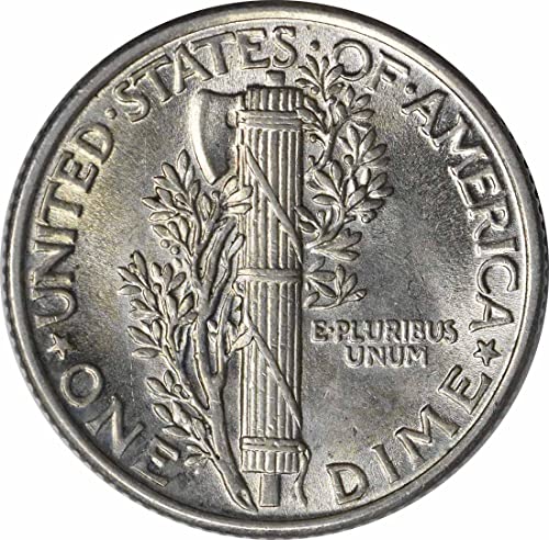 1934 P Mercury Dime Uncertified MS64FB