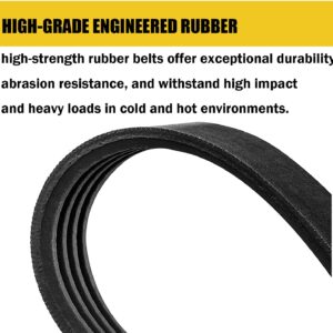 119214000 BandSaw Drive Belt for Craftsman 10 Inch Band Saw 1/3 HP Motor 1-JL22020003 119.214000 124.214000 351.214000 (Ribbed Belt) - 2 Pack