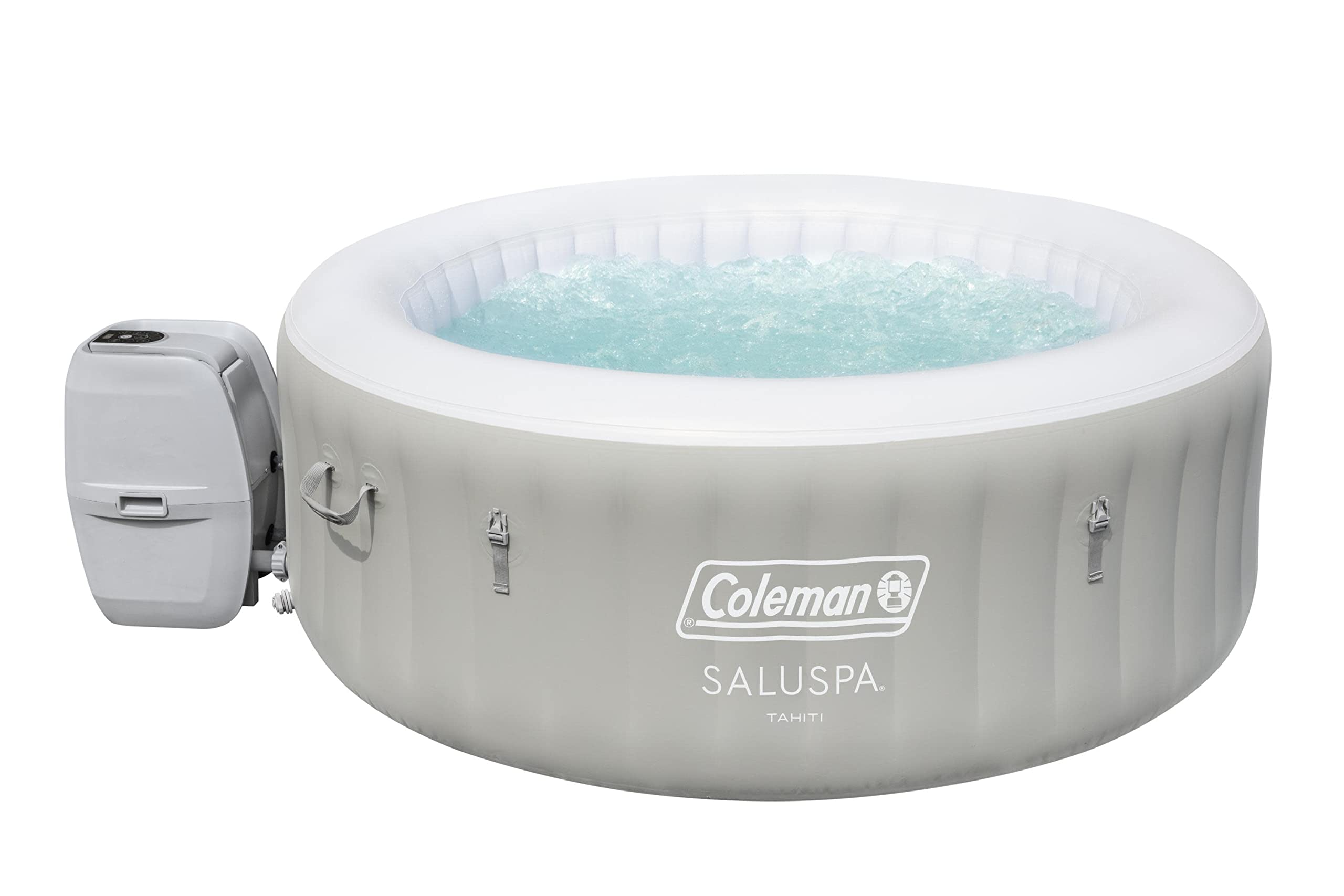 Coleman SaluSpa Tahiti Inflatable Hot Tub Spa, 2-4 Person AirJet Spa