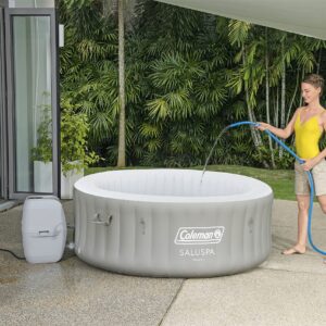 Coleman SaluSpa Tahiti Inflatable Hot Tub Spa, 2-4 Person AirJet Spa