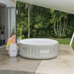 Coleman SaluSpa Tahiti Inflatable Hot Tub Spa, 2-4 Person AirJet Spa