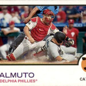 2022 Topps Heritage #124 J.T. Realmuto NM-MT Philadelphia Phillies Baseball